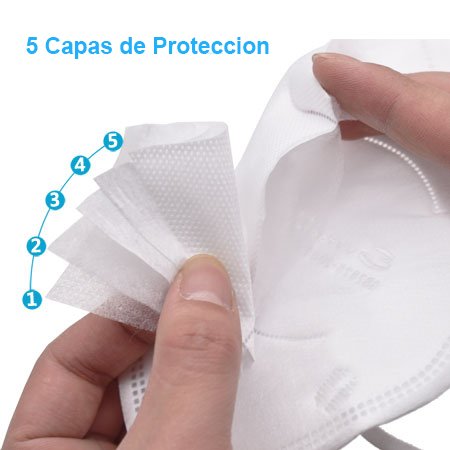 mascarilla 5 capas